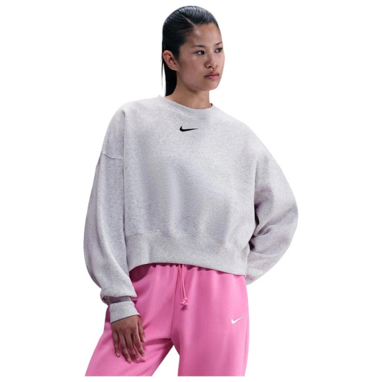 Nike Γυναικείο φούτερ Sportswear Phoenix Fleece Oversized Crew-Neck Sweatshirt